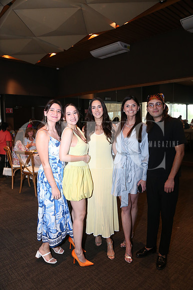 Ana Karen Beltran, Balbina Leal, Rosa Alicia Herrera, America Sandoval y Diego Rodríguez 1