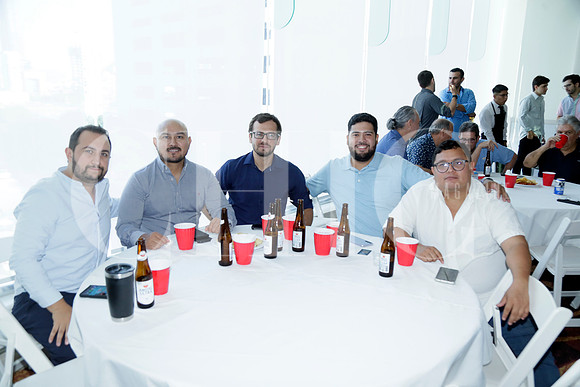 Roberto Mijares, Gabriel Rodríguez, Gabriel Delgado, Rodrigo Aguilar y Luis Omaya