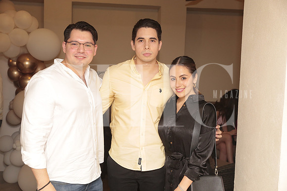 Marcel Orozco, Luis Daniel Trueva y Renata Gallegos 2