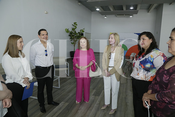 Lorenza Herrera,César Carrillo, Aurora Cantú de Cagnasso y Bárbara Herrera