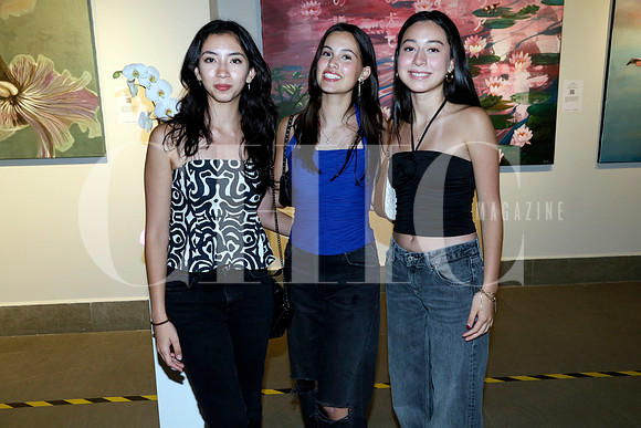 Andrea González, Fer Calderoni y Elena Martínez