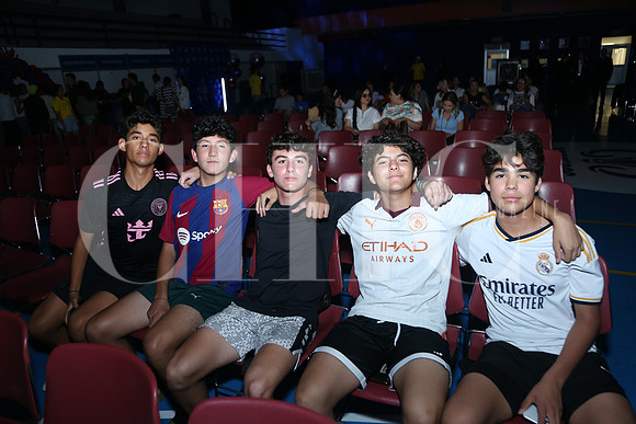 Santiago Menchaca, Emilio Franco, David Cima, Bruno Flore y Eugenio Leal 1