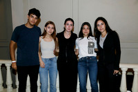Daniel Casas, Alana Campos, Monse Borrego, Daniela Sofia González y María Fernández