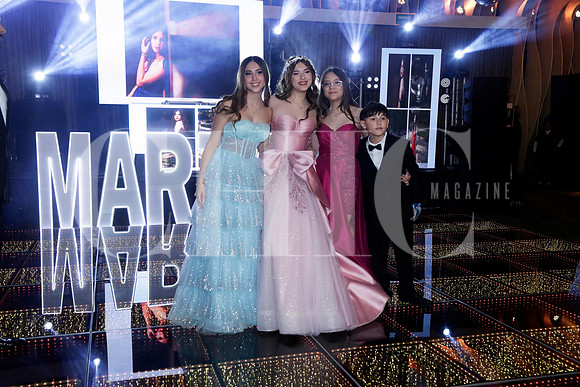 Mayra Garza, Mariana Garza, Marcela Garza y Adrián Garza