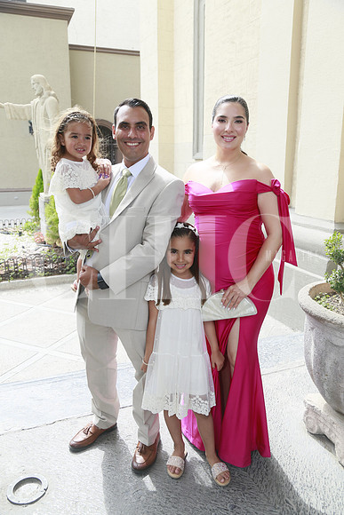 Eliseo Lugo, Malu López de Lugo, Eugenia Lugo y Balbina Lugo