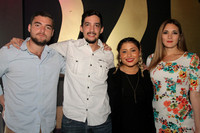 Alfonso Martín, Andres Martínez, Karla Quintanar y Andrea Martín