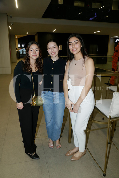 Paola Medina, Rebeca Salinas y Marivy Cantú