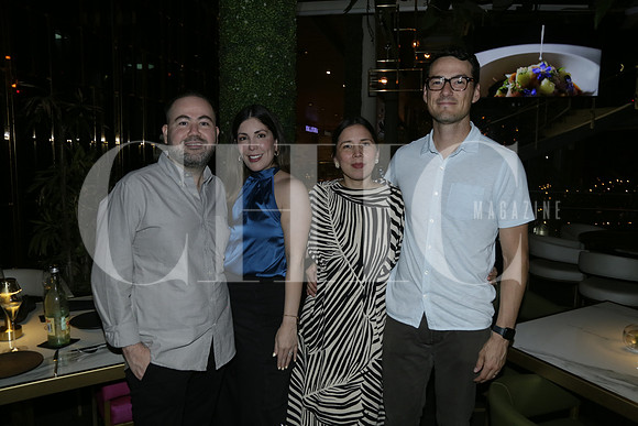 Luis Varela, Priscila Gómez, Teira Rodríguez y Carlos Nevarez