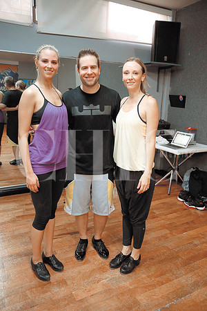 Maries Del Valle,  Michael  Minery y Lisseth Rodea