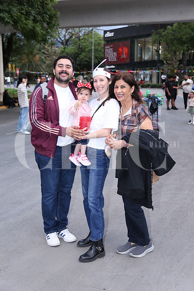 Carlos Herández, Adriana Torres, María Sofia Hernández y María Luisa Cavazos 3
