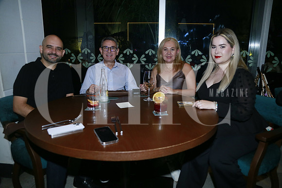 Juan Salvador Riquer, Rafael Martínez, Martha Treviño y Jessica Gastelum