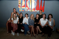 Alejandra Menchaca, Nora Treviño, Blanca Garza, Mónica Martínez, Roberta Barrera, Paty Silveira, Ana Cecy Martínez, Alma Franco y Edna Díaz de Sandy 1