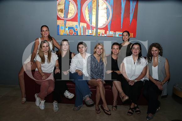 Alejandra Menchaca, Nora Treviño, Blanca Garza, Mónica Martínez, Roberta Barrera, Paty Silveira, Ana Cecy Martínez, Alma Franco y Edna Díaz de Sandy 1