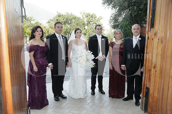 Gloria Chapa de Acuña, Jesús Acuña ,Bárbara Acuña, Lorenzo Martin, María Jaffe de Martín y Julián Martin (2)