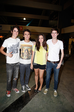 Anton Bauman, Andrés Del Cid, Brenda Fernández y Nicolás Navarro