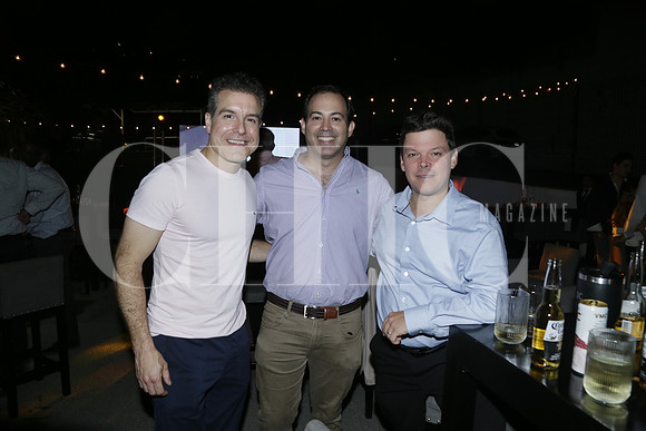 Jorge Estrada, José Azcunaga y Marcelo Martínez