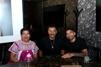 Dora Carmona, Javier Aquino y Javier Aquino 2