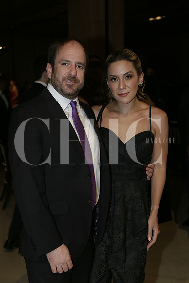 Fernando Sada y Sandy Martínez