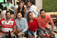 Laura  Villegas, Jorge Trujillo, Antonio Villarreal, Laura Villegas, Homero Serrano, Pilar Vera y Jaime Farril
