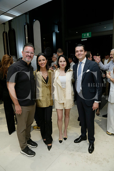 Bernardo Pozas, Olga Elizondo, Sharon Leal y José Ignacio Sahuquillo