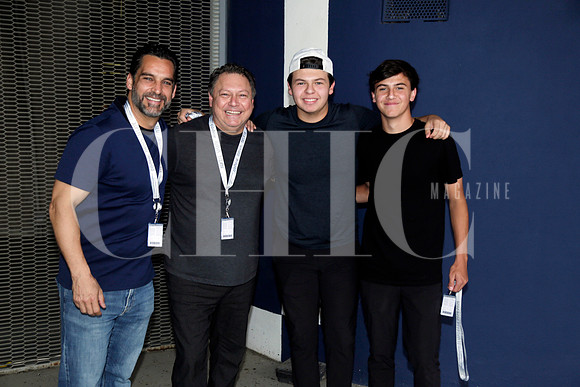 Andrés Noriega, Cosme Treviño, Gabriel Treviño y Gerardo Treviño