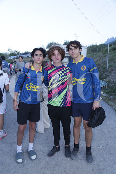 Jaime Cantú, Diego Arce y Santiago Rivera 1