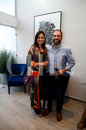 Marcela Cantú y Favio Gaxiola