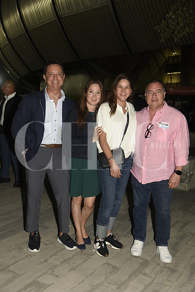 Eduardo Herrera, Gaby Fuente, Fernanda Morales y Claudio Zambrano