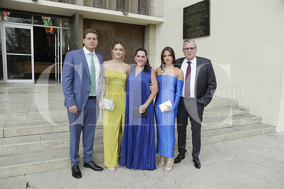 Juan Carlos Calderón, Olga Hernandez, Brenda de Calderón, Florencia Calderón y Juan Carlos Calderón (3)
