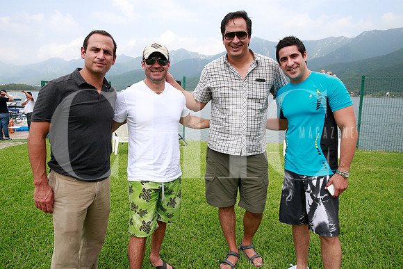 José Calvi, José Gracida, Adrián Villareal y Jorge Martínez
