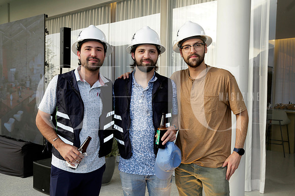 Guillermo Garza, Daniel Garza y Eugenio Garza