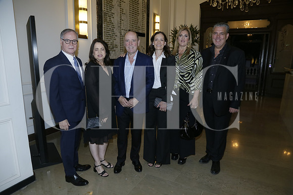 Luis Iturralde, Piny Zambrano de Iturralde, Ignacio Martínez, Mónica Jaime de Martínez, Gabriela Iza de Lozano y Javier Lozano