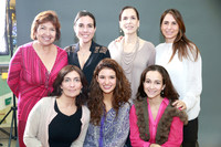 Guadalupe Teresa Pérez, Ana Elena Peña, Elsa Blomeier, Cristina Canales, Omega Kuri, Nitzia Villalba y Valeria Guerra
