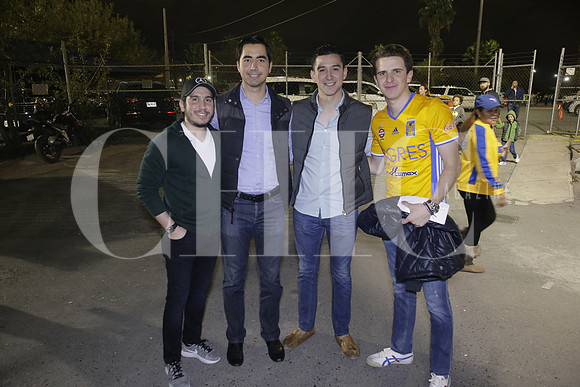 Javier Saldaña, Daniel Castro, Rodrigo Zuñiga y Pedro Medina (2)