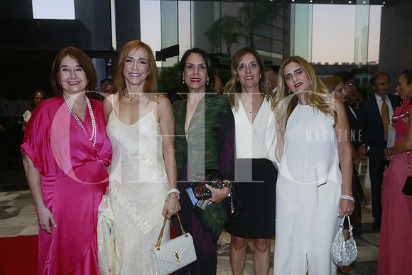 Beatriz Rodríguez, Mary Meyer, Elsa Blomeier, Bertha Cantú y Roberta Martínez
