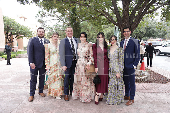 Ander Ibarra, Bárara Junco, Fausto Ibarra, Mily de Ibarra, Eugenia Ibarra, Ana Ibarra y Martin Dieck 1