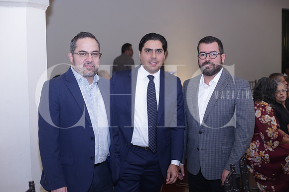Carlos Avila, Rodrigo Todd y Mario Treviño 1
