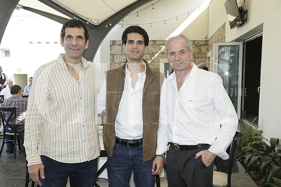 Alejandro Andonie, Patricio Andonie y César Marroquin (3)