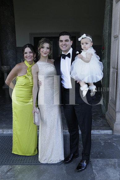 Zandra Gámez de Meuchi, Alexa Meuchi Mario Gámez y Emilia Gámez