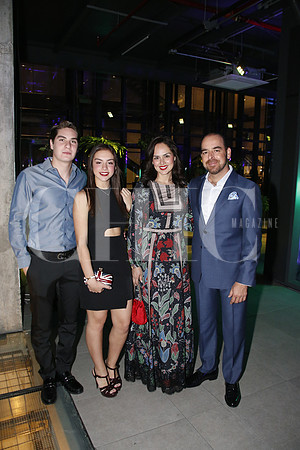 Maurico Martínez, Marly González,  Marly De la Garza de González y Rodrigo González