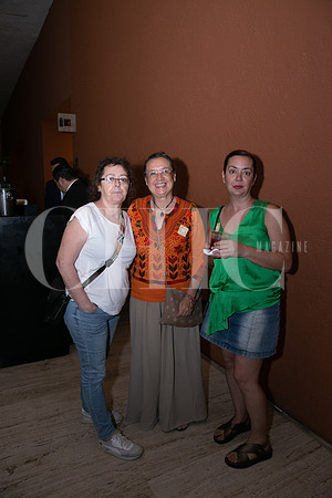Anne Fouquet, Ana Laura Santamaría y Eva Rivas_