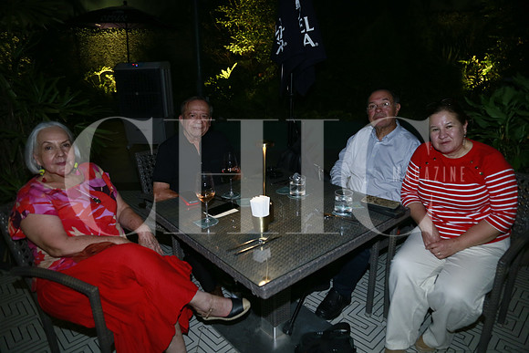 Delia Moraila, Jaime Félix, José Francisco Román y Leticia del Río