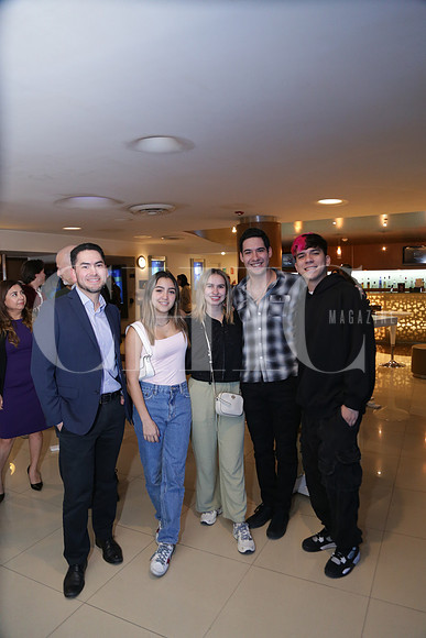 Vicente Chávez, Marianna Sánchez, Yamile Marquez, Wiliam Salcedo y Franco Guerrone 1