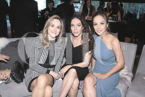 Brenda Garza de Sada, Roberta Galvan de Montemayor y Astrid Hernandez de Elizondo