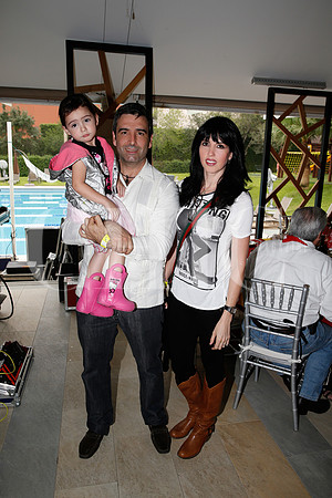 Milena Alanís, Rodrigo Alanís y Malena Péz de Alanís