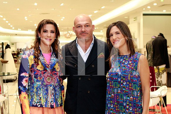 Madelón Taffich, Massimiliano Tiseo y Mónica Taffich