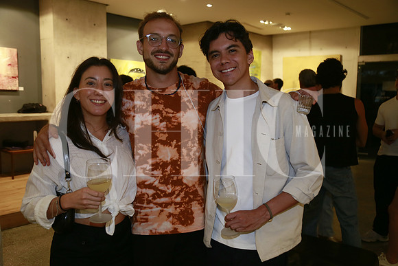 Daniela Jasso, Ingacio Landa y Rogelio Silva