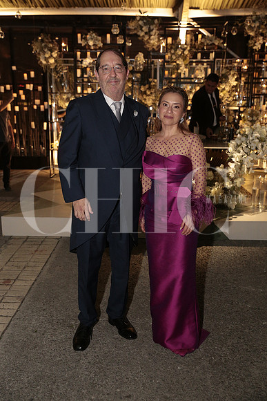 Papás de la novia Rafael de la Garza y Margarita Olivas 1