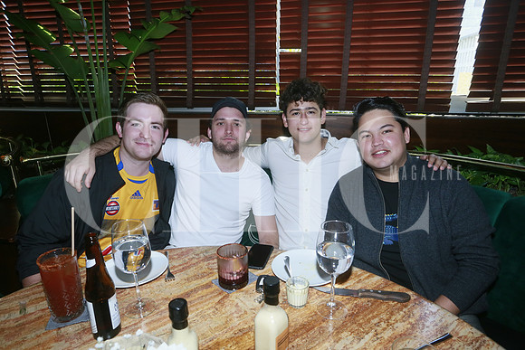 (La Madalena) Juan Pablo de la Garza, Ricardo Treviño, mauricio Saro y Eduardo Guajardo