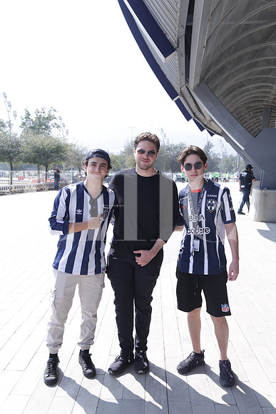 Sebastian Arizpe, Christian Cover y Max Garza 3